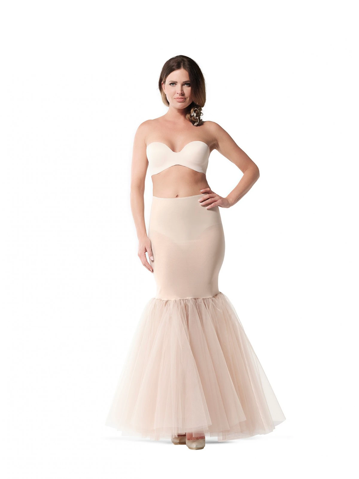 Poirier Fishtail Zeemeermin Petticoat 150 Cm Omvang Jersey Heupstuk 63-150 4 Poirier Fishtail Zeemeermin Petticoat 150 Cm Omvang Jersey Heupstuk 63-150 - Afbeelding 2