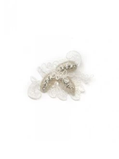 Poirier Haarsieraad Met Kant En Strass Op Clip BB226