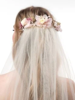 Poirier Haarband Met Echte Bloemen BB 8560 -Poirier BB 8560 529 02