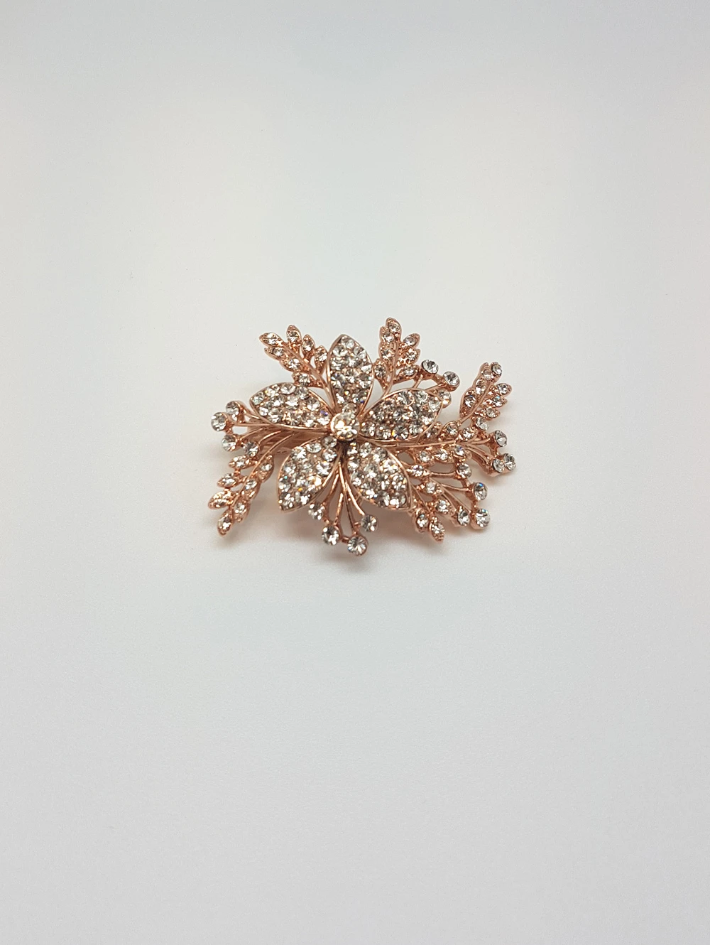 Poirier Haar Accessoire Strass Zilver Rosé BB1580 4 Poirier Haar Accessoire Strass Zilver Rosé BB1580 - Afbeelding 2