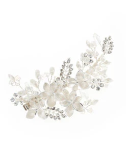 Poirier Haar Juweel Met Bloemetjes En Blaadjes Zilver Of Goud BB 432 -Poirier bb 432 poirier