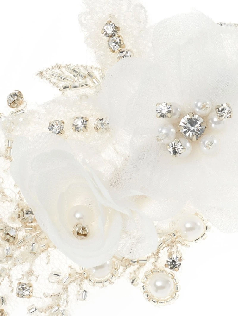 Poirier Haarcorsage Met Bloemen BB-445 4 Poirier Haarcorsage Met Bloemen BB-445 - Afbeelding 2