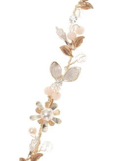 Poirier Haarsieraad Met Parels Kristallen Strass En Bloemetjes BB 8581 -Poirier bb 8581 poirier haaraccessoires