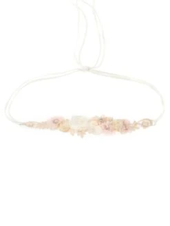 Poirier Multi Colour Ceintuur Riem Trouwjurk C-1327 -Poirier c 1327 geheel riem