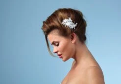 Poirier Haar Corsage Bruid BB 392