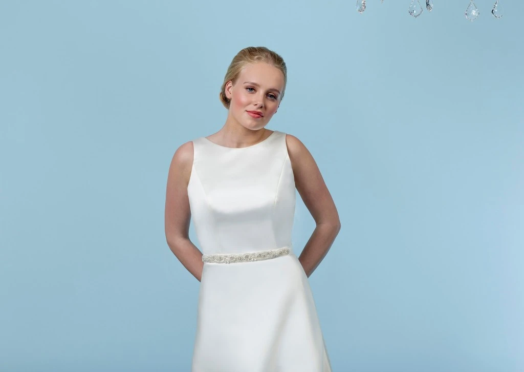 Poirier Ceintuur Bruidsjurk C 1309 3 Poirier Ceintuur Bruidsjurk C 1309