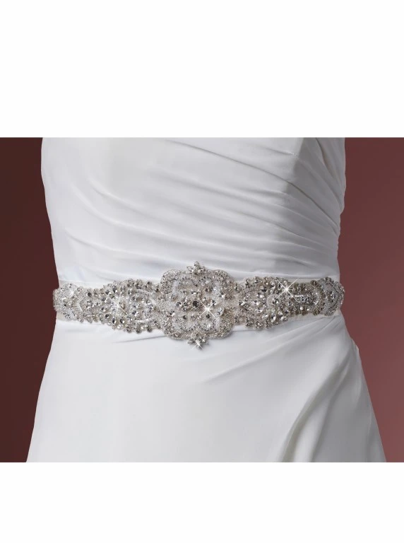 Poirier Ceintuur Strass Voor Bruidsjurk C 1810 3 Poirier Ceintuur Strass Voor Bruidsjurk C 1810